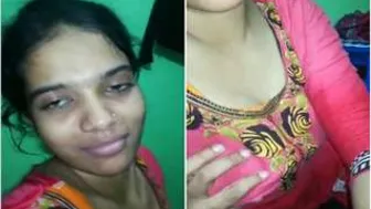 Cute GF Getting Her Breasts Fondled By Her Boyfriend