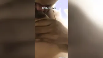 Busty Indian Babe Proudly Displaying Her Big Natural Tits