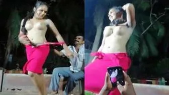 Late Night Naked Dancing Caught On Camera In Bedroom Heat