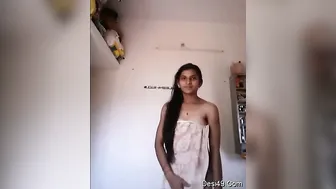 Sexy GF Recording Naked Video Clip For Her Ex Boyfriend