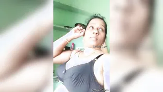 Horny Milf Spreading Her Legs Showing Off Her Dripping Wet Pussy