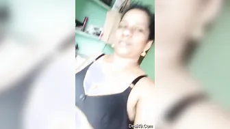 Horny Milf Spreading Her Legs Showing Off Her Dripping Wet Pussy