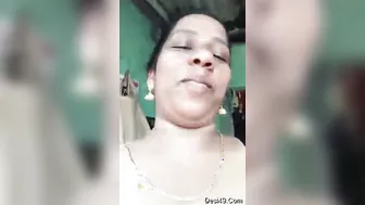 Horny Milf Spreading Her Legs Showing Off Her Dripping Wet Pussy