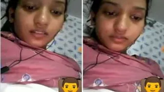 Desi GF Fingering Her Dripping Wet Pussy In Bedroom