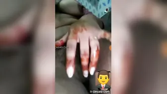 Desi GF Fingering Her Dripping Wet Pussy In Bedroom