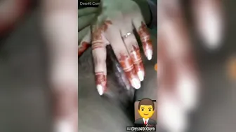 Desi GF Fingering Her Dripping Wet Pussy In Bedroom