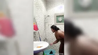 Telugu Bhabhi Filming Her Naked Body For Secret Lover At Home