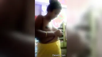 Innocent GF Slowly Stripping Naked Getting Ready For Action