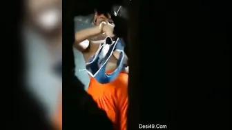 Catching My Wife Getting Dressed After Shower On Hidden Camera