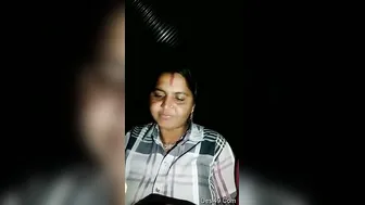 Husband Proudly Showing His Wife's Beautiful Big Boobs To Camera