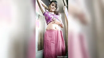 Indian Milf Removing Saree Exposing Her Body For Me Tonight