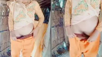 Village Girl Spreading Legs Showing Everything On Camera