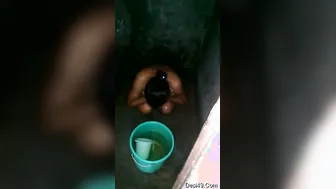 Spying On My Indian Wife Taking Her Morning Bath Naked