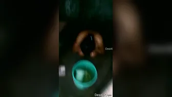 Spying On My Indian Wife Taking Her Morning Bath Naked
