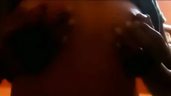 Indian GF Playing With Her Tits In Bedroom Video