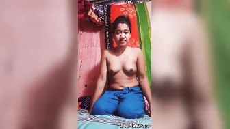 Sweet GF Flashing Her Perky Boobs Turning Me On So Much