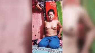 Sweet GF Flashing Her Perky Boobs Turning Me On So Much