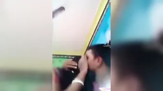 Passionate Desi Couple Making Out Getting Ready For More Tonight