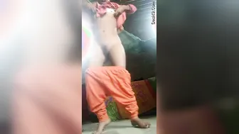 Village Girl From My Area Showing Me Her Tits And Wet Pussy