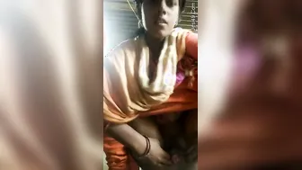 Village Girl From My Area Showing Me Her Tits And Wet Pussy
