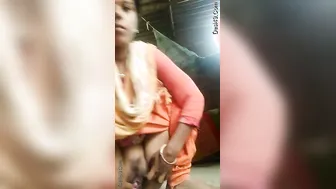 Village Girl From My Area Showing Me Her Tits And Wet Pussy