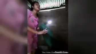 Indian GF Bathing Captured On Selfie Mode At Home