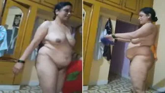Wife Slowly Removing Her Clothes Teasing Him Before Sex