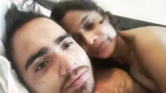Horny GF Getting Naughty With Her Man In Bedroom