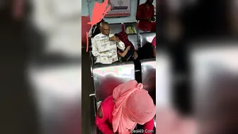 Pervert Groping Sleeping Girl On Train Caught On Hidden Phone Cam