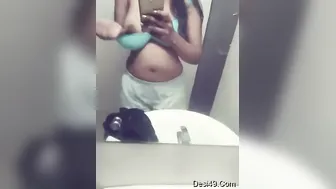 My GF Stripping Topless And Sending Me Selfies From Home