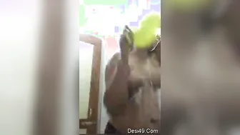 Cute Bengali GF Caught Bathing Naked By Hidden Phone Cam