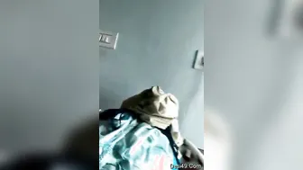 My Indian Wife Getting Dressed After Hot Shower Caught On Cam