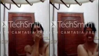 Indian Call Girl Showing Her Boobs On Video Chat With Client