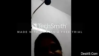 Indian Call Girl Showing Her Boobs On Video Chat With Client