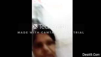 Indian Call Girl Showing Her Boobs On Video Chat With Client