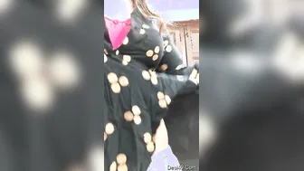 Indian GF Teasing In Pink Bra Before Getting Naked