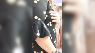 Indian GF Teasing In Pink Bra Before Getting Naked