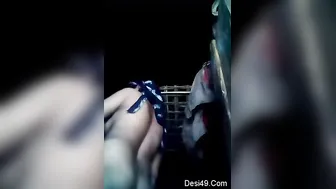 Cute Desi GF Filming Herself Fingering Alone At Home