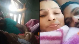 Desi Wife Getting Her Boobs Pressed And Squeezed By Hubby