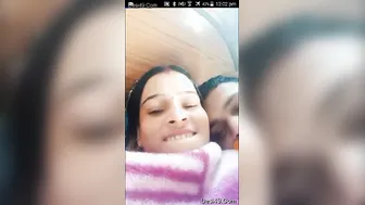 Desi Wife Getting Her Boobs Pressed And Squeezed By Hubby