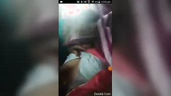 Desi Wife Getting Her Boobs Pressed And Squeezed By Hubby