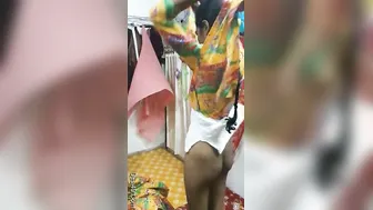 Shy GF Slowly Stripping Naked In Her Bedroom Alone