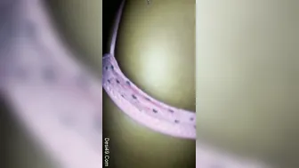 Village Bhabhi Teasing In Pink Bra Getting Ready For Devar