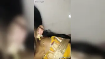 Sexy Married Bhabhi Getting Her Boobs Pressed And Squeezed Hard
