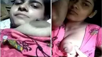 Village Girl Fingering Herself In Desi Selfie For Her Lover