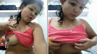 Sexy GF Showing Her Tits Live On Cam Getting Naughty
