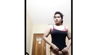 Indian Babe Stripping Naked Revealing Her Boobs And Tight Pussy