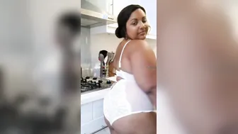 Big Titted Nri GF Flaunting Her Huge Natural Assets