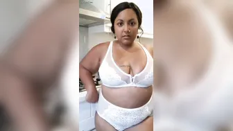 Big Titted Nri GF Flaunting Her Huge Natural Assets