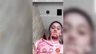 GF Showing Off Her Perfect Boobs During Our Video Call